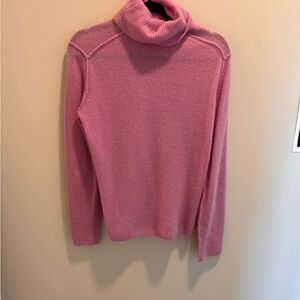 525 America Soft Pink Cowl Neck Sweater